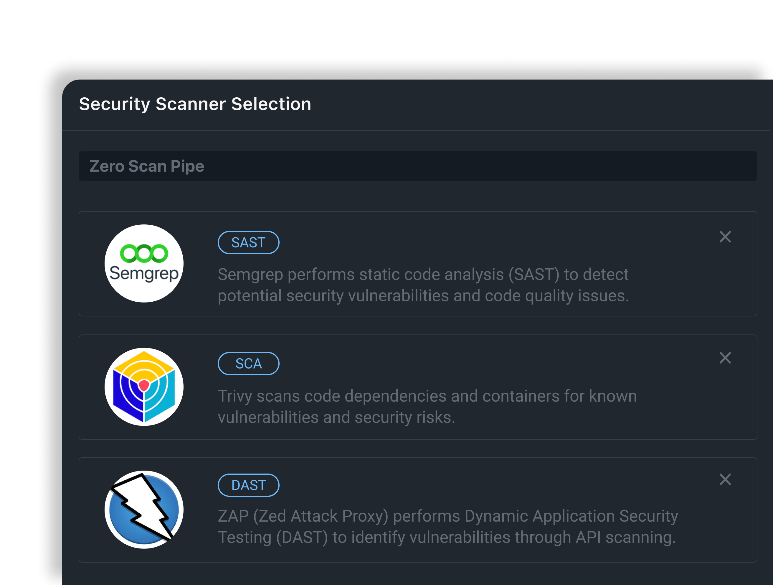 TARS ASOC Platform Vulnerability Scanners
